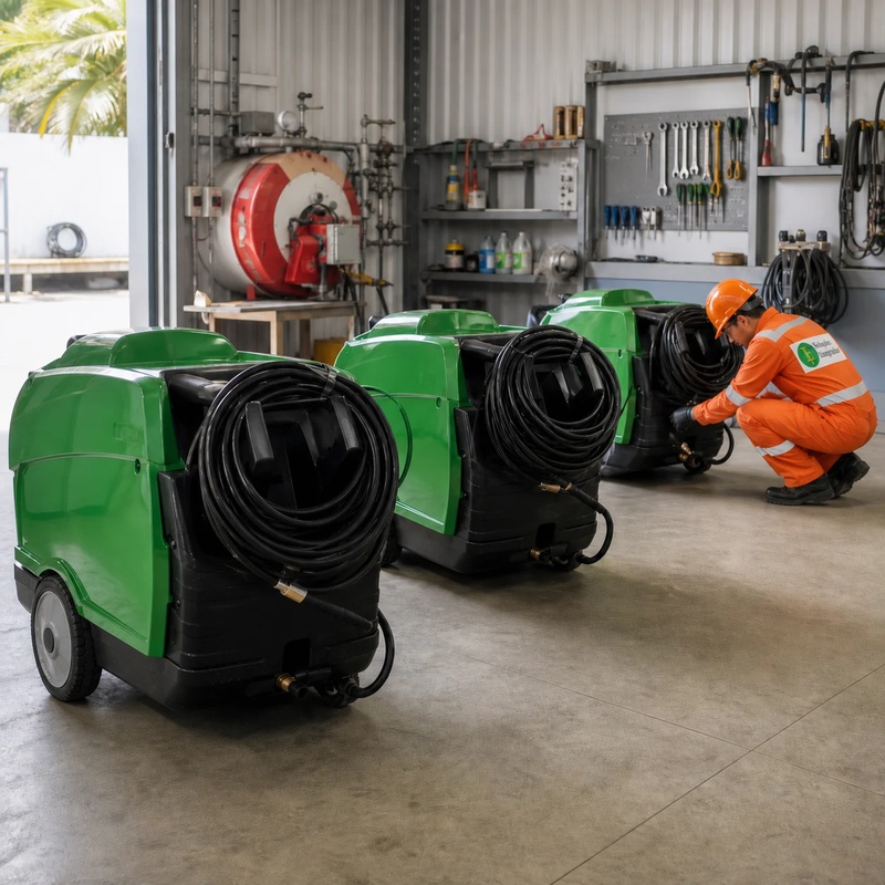 Equipamento disponível para locação